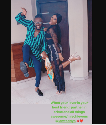 BBNaija’s BamBam Confirms Relationship With Teddy A In This Sweet Way