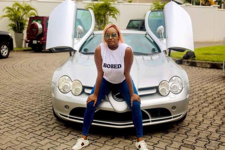 DJ Cuppy Flaunts Her Mercedes-Benz Worth 25 Million Naira