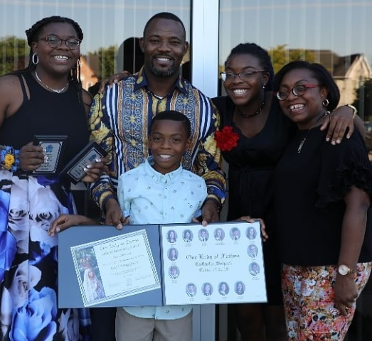 Couple Goals! Okey Bakassi And Wife Celebrate 17th Wedding Anniversary
