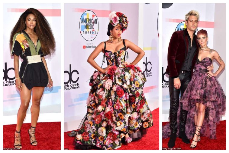 The Best Dressed Celebrities At The 2018 AMAs