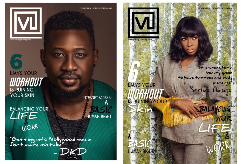 October 2018 Edition ,VL Magazine’s covered by Daniel K Daniel And Bertha Amuga