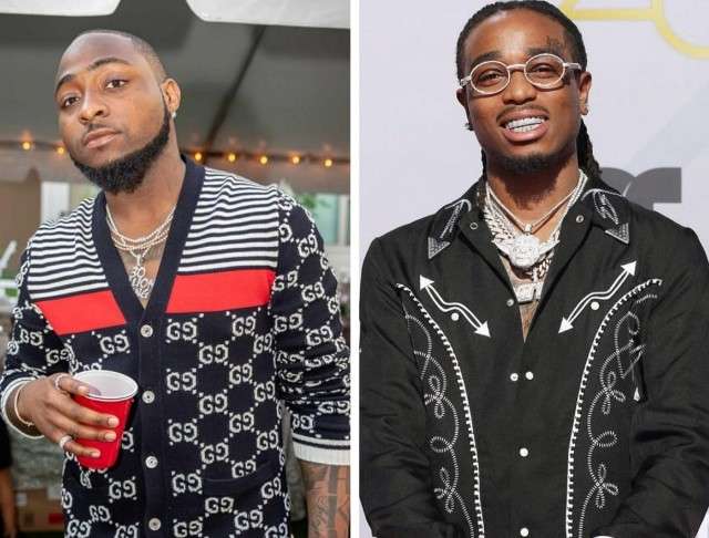 Davido To Feature On Quavo’s Solo Album, Quavo Huncho