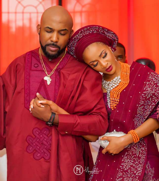 Check out adorable messages exchanged between Banky W and Adesua Etomi on special day