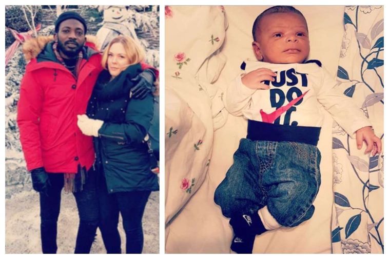 May D Shares Lovely Photos Of His Newborn Son, Ethan