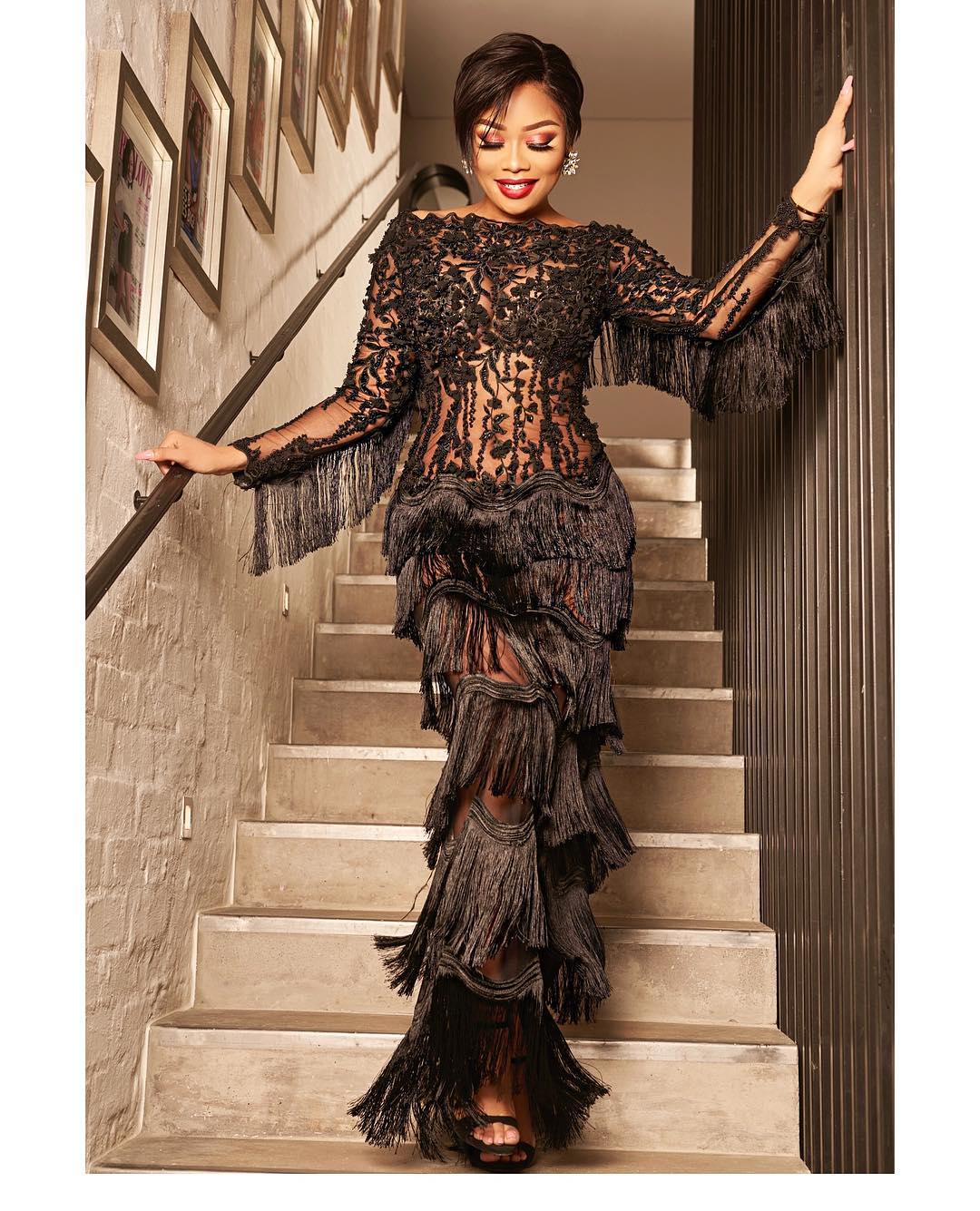 PHOTOS: Bonang Matheba Teases Her Male Fan With Bumstatic New Photos