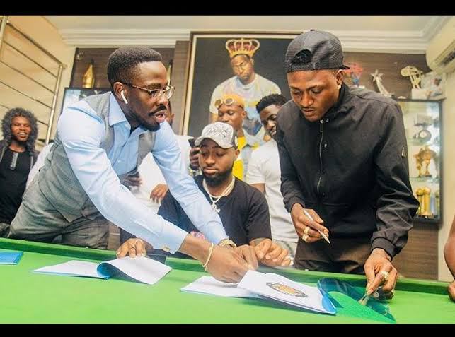 It Seems Rising Star, Idowest Has Parted Ways With Davido’s DMW Company
