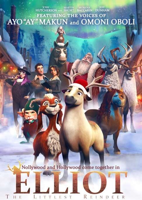 Ay, Omoni Oboli join Josh Hutcherson for ‘Elliott: The Littlest Reindeer’