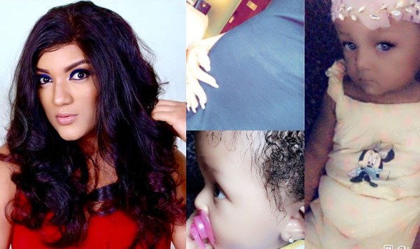 [PHOTOS] BBNaija’s Gifty Celebrates Her Daughter On First Birthday