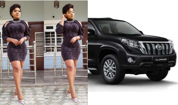 Mercy Aigbe Buys Herself A New Whip