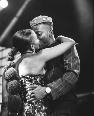 Simi Shares Loved Up Photos With Adekunle Gold