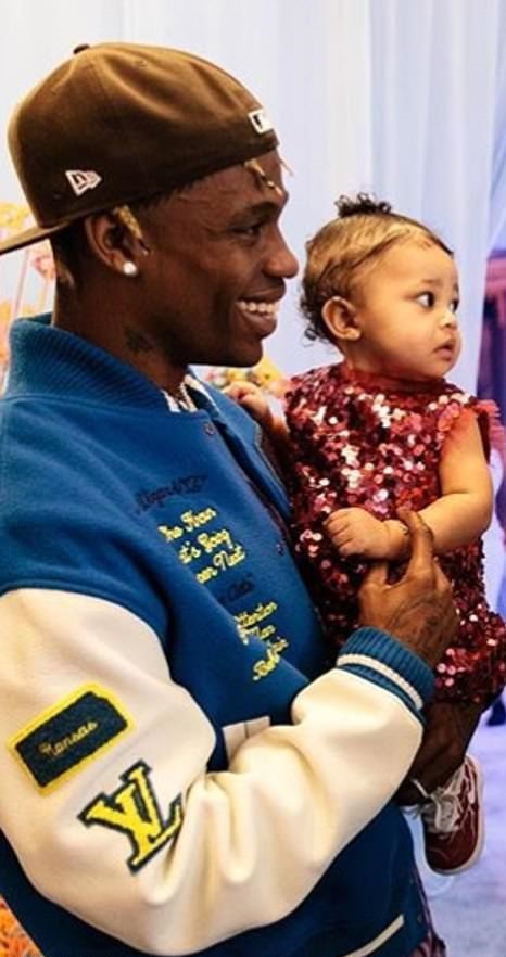 Travis Scott Buys Daughter A Diamond Necklace