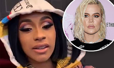 Cardi B Stands By Khloe Kardashian Amid Heartache