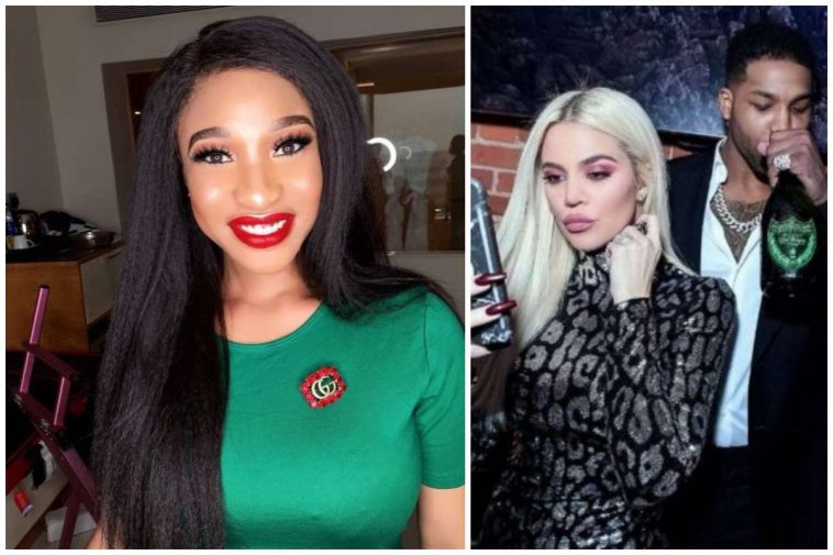 Tonto Dikeh Reacts To Khloe Kardashian And Tristan Thompson’s Break Up