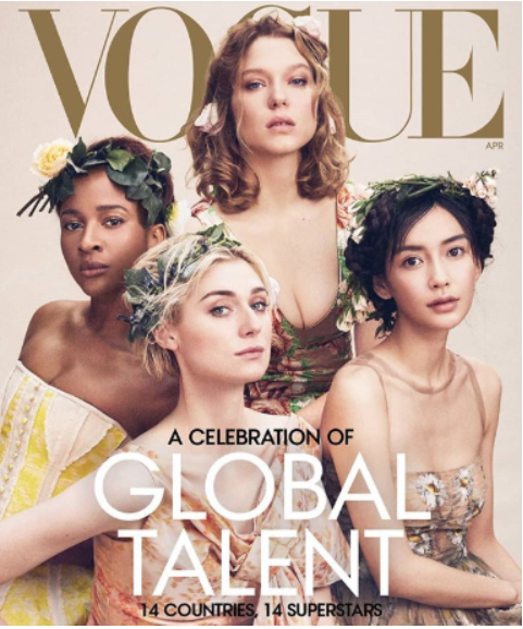[PHOTOS] Banky W Gushes As Adesua Etomi Covers Vogue Magazine
