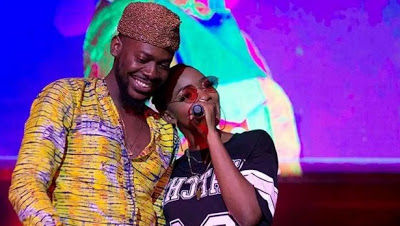 Adekunle Gold Kicks As Simi Calls Him Brother
