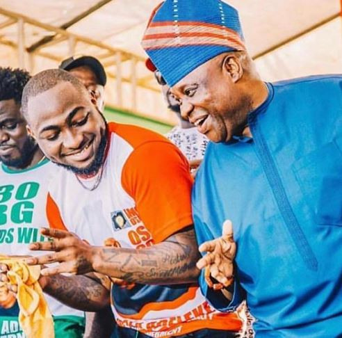 Davido Reacts To Senator Adeleke’s Election Nullification