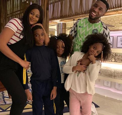 [PHOTOS] Timi Dakolo And His Family Jet Out To Dubai For Vacation