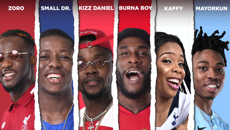 Burna Boy, Kizz Daniel, Mayourkun, others team up to release naija’s first EPL song “Leggo”