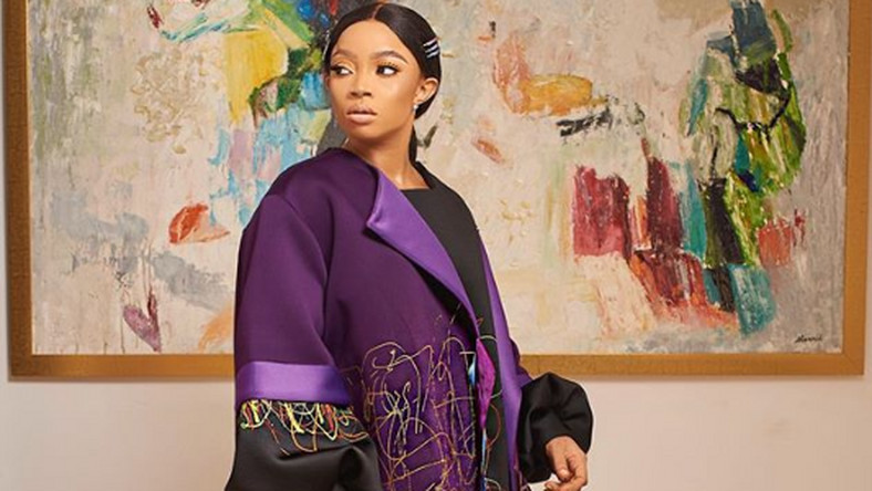 Toke Makinwa is runway ready in Papa Oppong at ARISE Fashion Week 2019