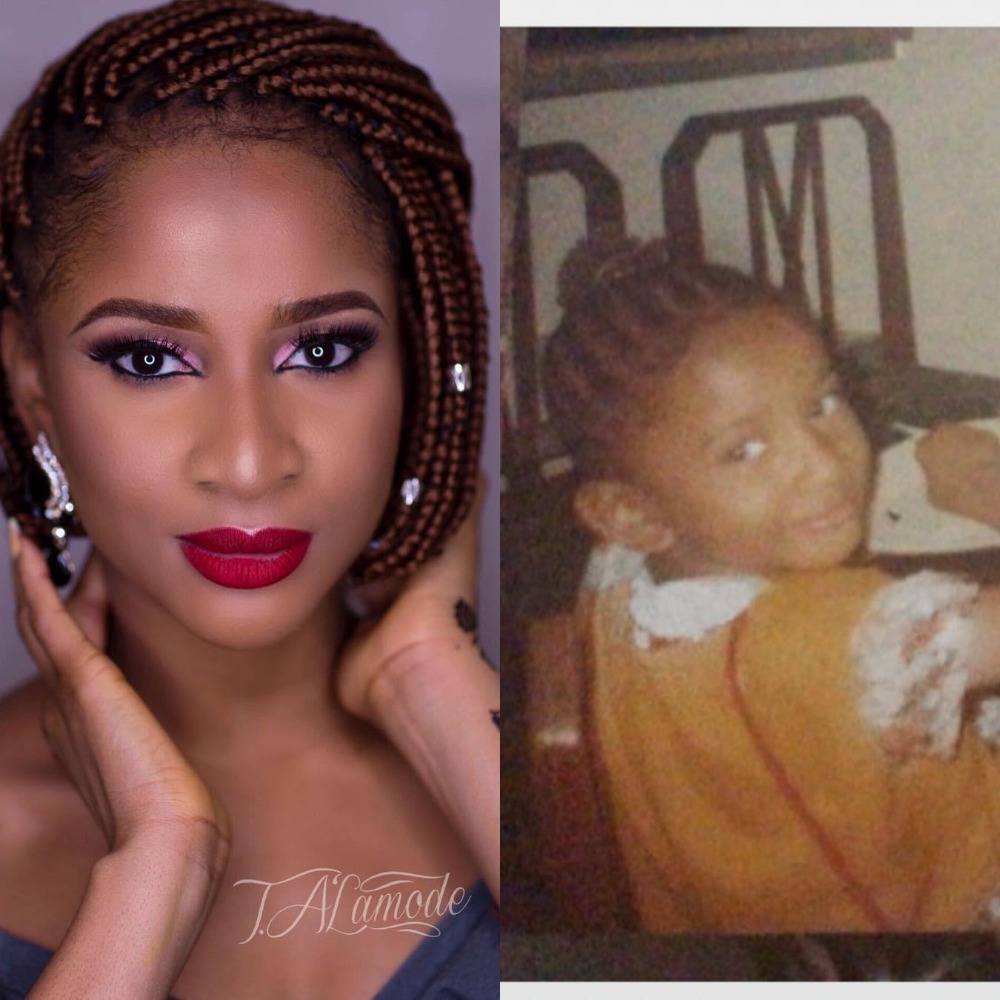 Adesua Etomi Shares Extremely Cute Throwback Photo Of Herself