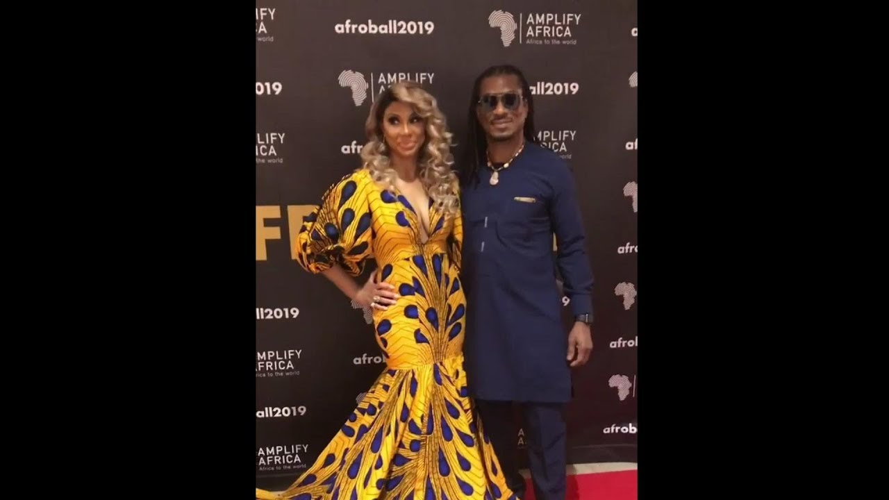 Tamar Braxton Steps Out With Nigerian Boyfriend Wearing An Ankara Dress