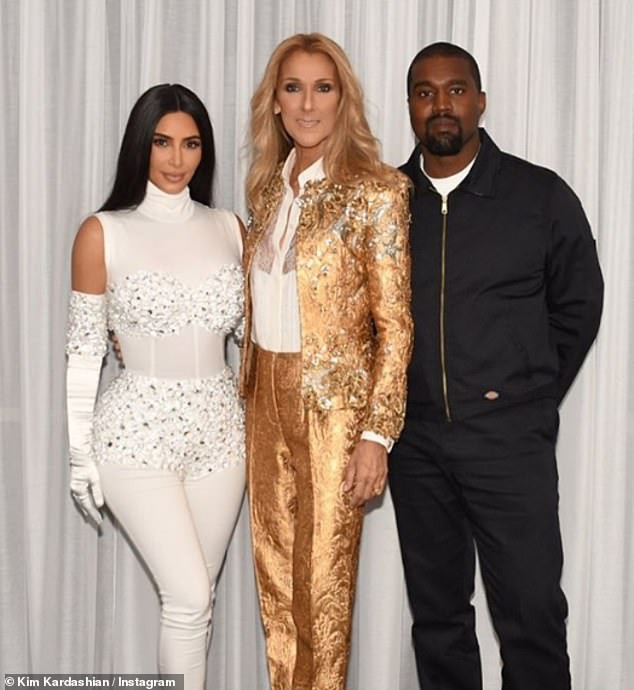 Kim Kardashian Excited As Husband Kanye West Takes Her On A Surprise Date To Celine Dion’s Concert