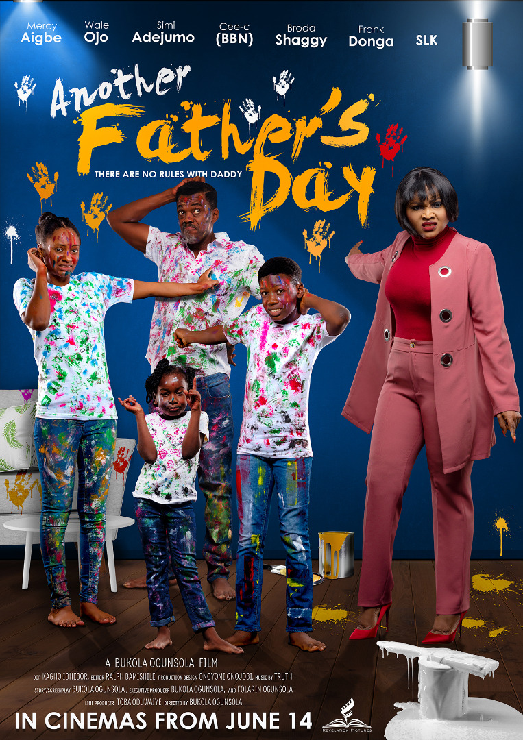 Mercy Aigbe, Wale Ojo, Simi Adejumo, Cee Cee , Broda Shaggy, Frank Donga, SLK Features In New Revelation Pictures Movie ‘’Another Father’s Day’’