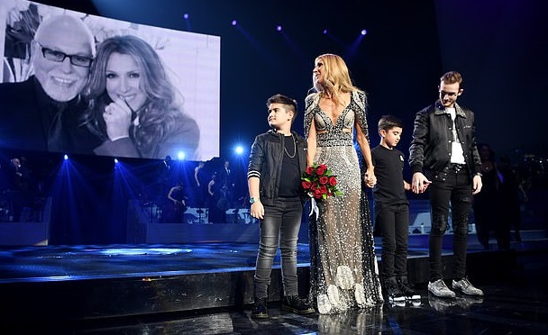 Celine Dion pays tribute to late husband as she marks the end of her 16-year Las Vegas residency