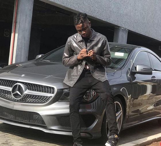 Lil Kesh shows off his brand new Mercedes Benz