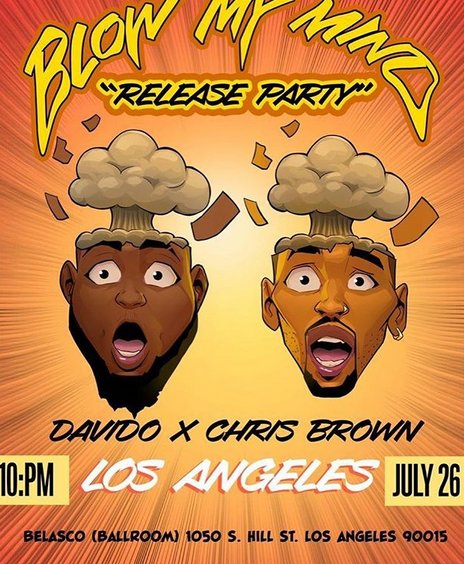 Davido stages ‘blow your mind’ release party this friday in Los Angeles and on sunday in London