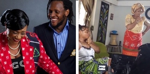 Clarion Chukwurah excited about working with her son, Clarence Peters