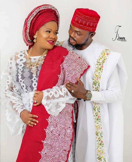 Toyin Abraham gives birth to baby boy.