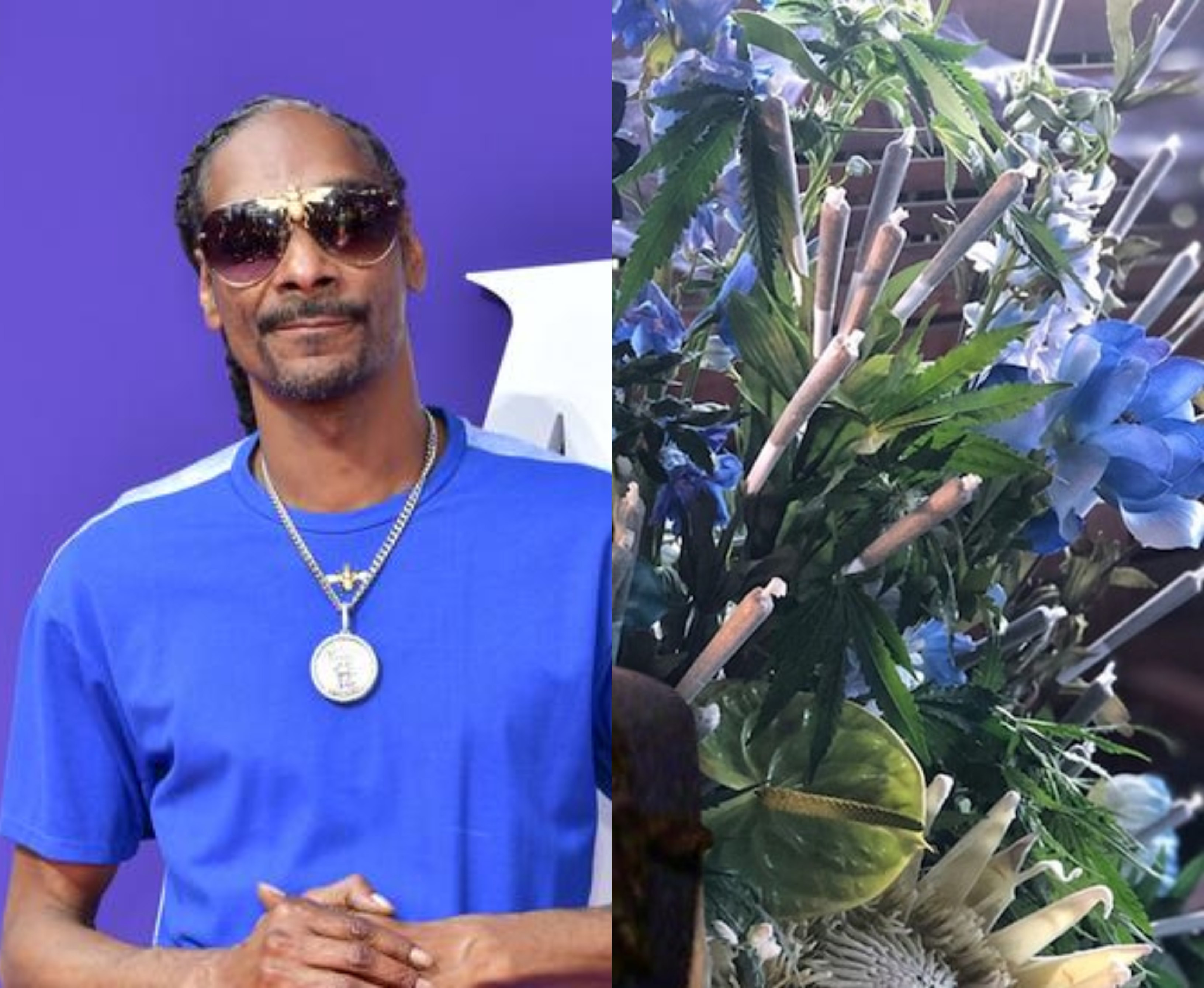 Snoop Dogg gets 48-joint weed bouquet for 48th birthday