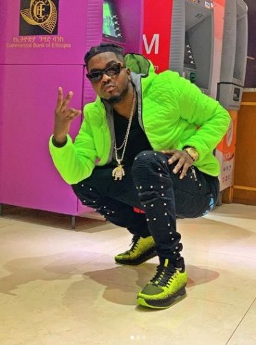 SkiiBii Gets Customized Neck Piece Covered With Over 100 Diamond Pieces