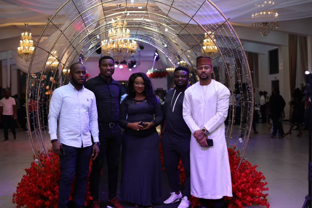 Okey Bakasi, Klint the drunk, Senetor, Yaw, all the stars of My flat mates grace the premier of the movie “Terminator dark fate”