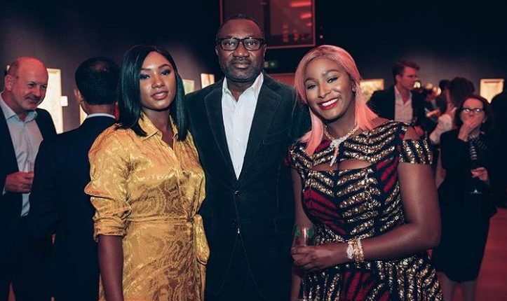 DJ Cuppy and Temi celebrate billionaire dad Femi Otedola as he clocks 57