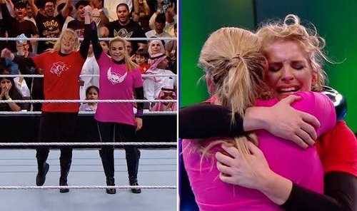 WWE holds historic first-ever women’s wrestling match in Saudi Arabia