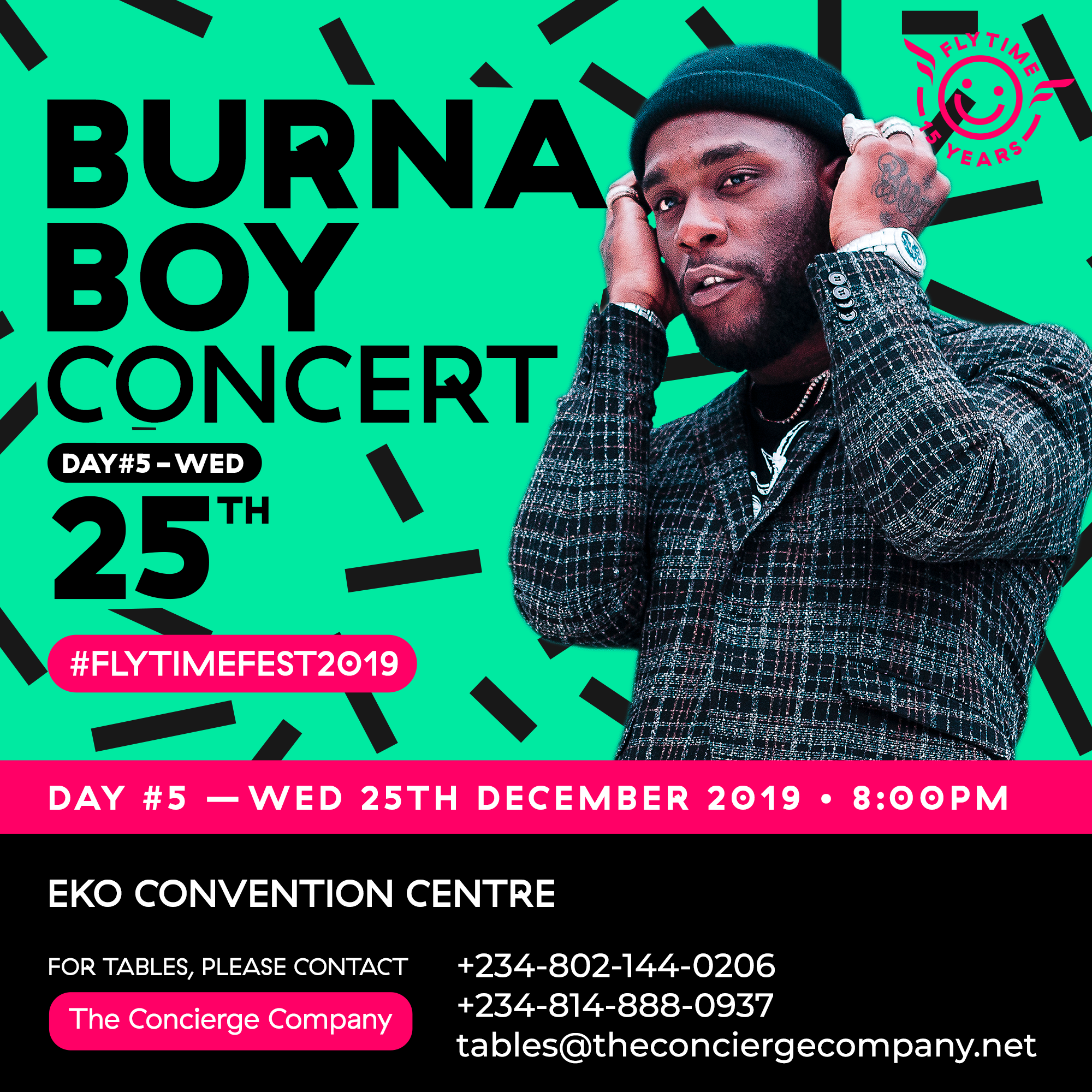 CHRISTMAS DAY WITH BURNA BOY LIVE AT THE FLYTIME MUSIC FESTIVAL!