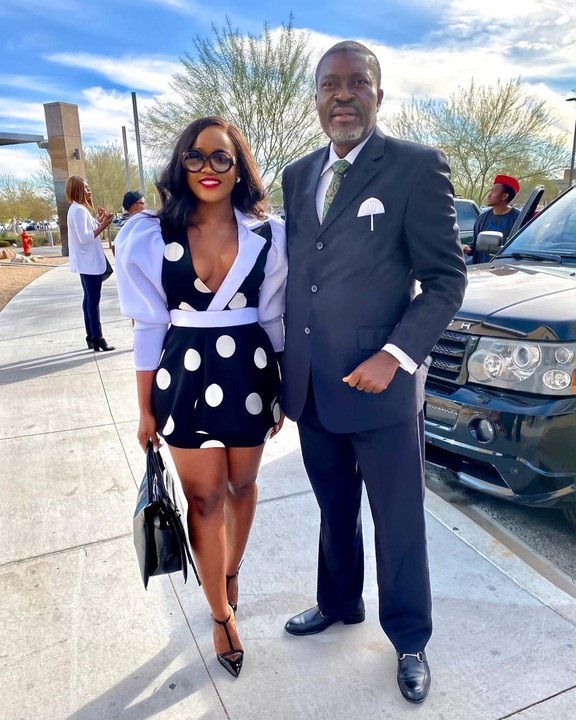 Cee-C meets Kanayo O Kanayo in US (photos)