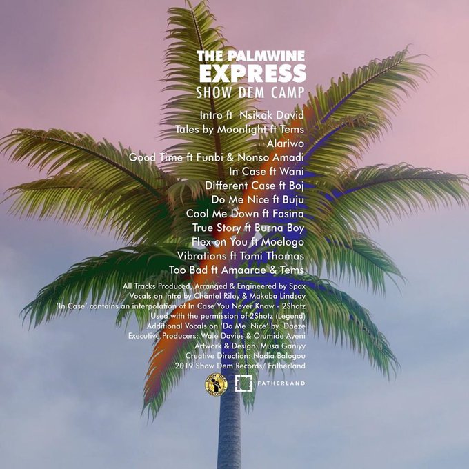 Show Dem Camp Shares Tracklist for ‘The Palmwine Express’ | Preorder here