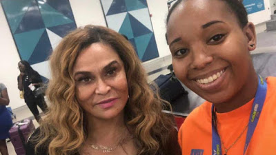 Rumours of Beyonce in Ghana almost true as her mom is spotted in the African country