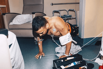 French Montana announces album release date with hospital photo