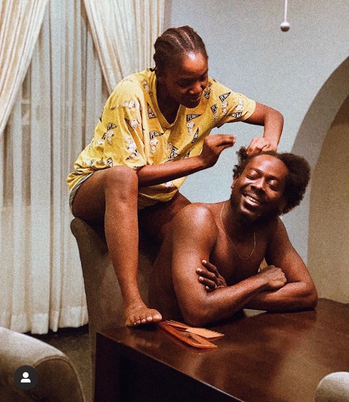 Adekunle Gold celebrates wife, Simi on their first wedding anniversary