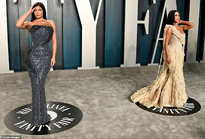 Kim Kardashian & Kylie Jenner battle for best dressed curves