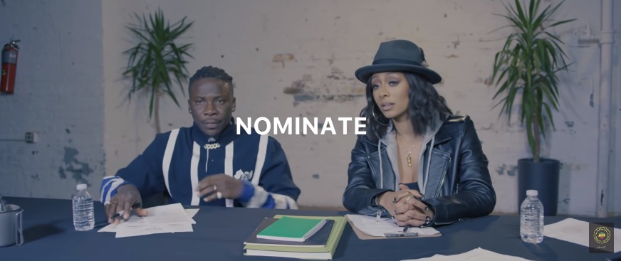 Stonebwoy collaborates with American singer Keri Hilson on new jam titled “Nominate”