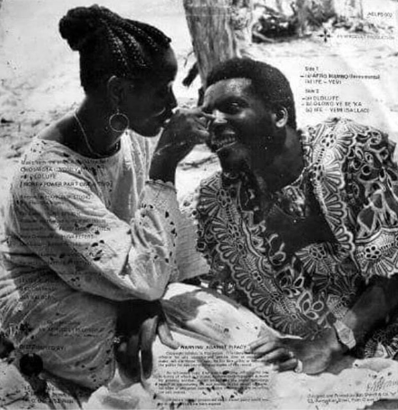 Lovebirds, Clarion Chukwura and Shina Peters in 1982