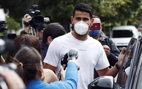 Ex-Chelsea star, Diego Costa sentenced to six months in jail for tax offences