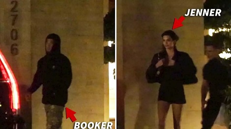 Kendall Jenner cosies up to NBA star Devin Booker at dinner amid romance rumours