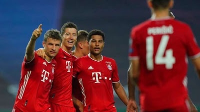 Bayern thrash Lyon 3-0 to set up final clash with PSG