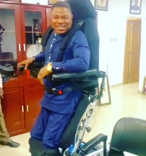 “I feel so relieved” – Yinka Ayefele stands on his feet again